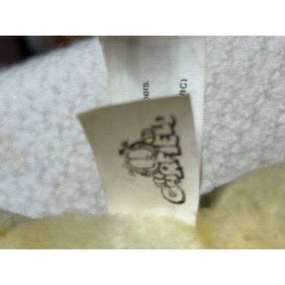 Garfield Odie Plush Toy Stuffed Animal Yellow Brown Play by Play PAWS Vtg 8" - Picture 9 of 11